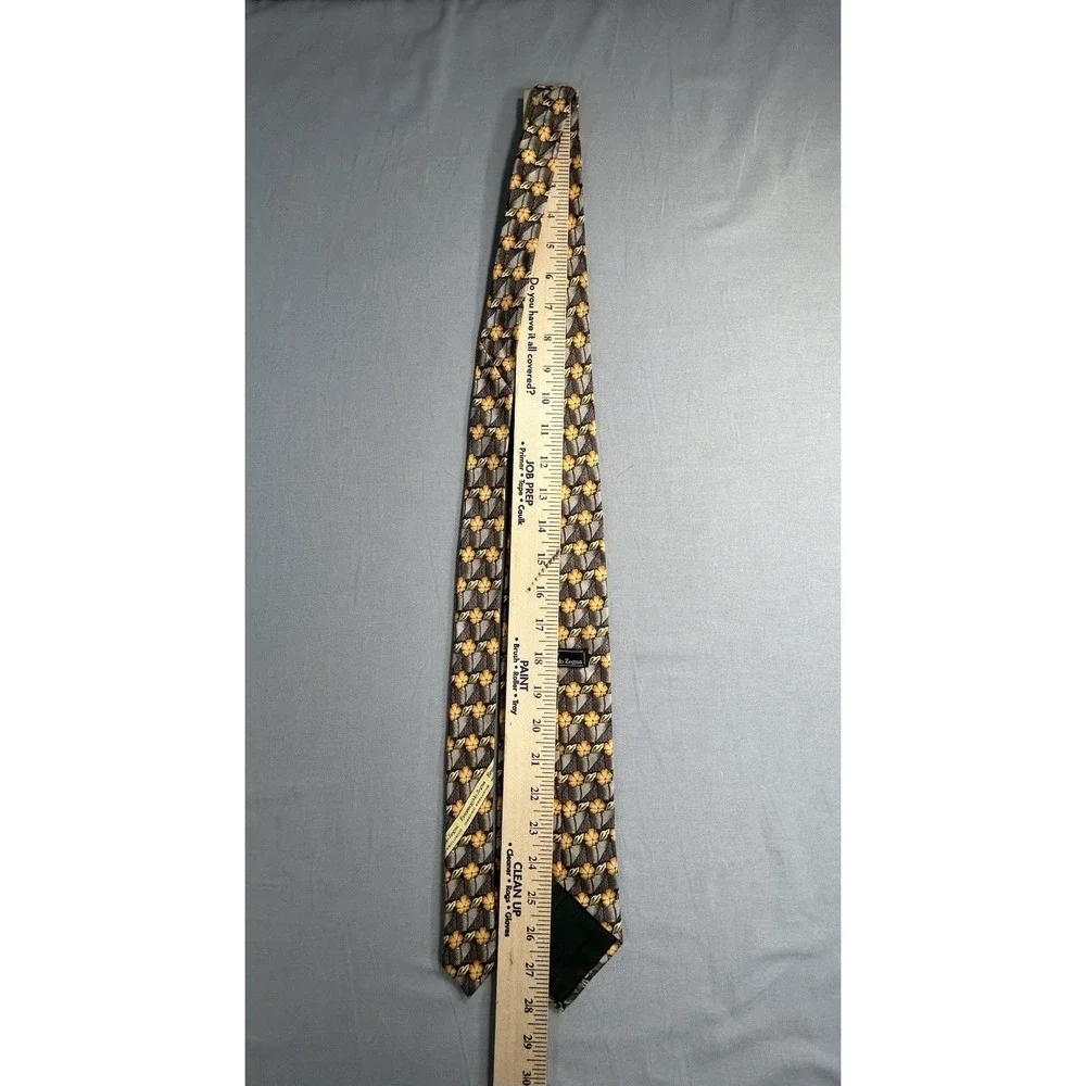 Ermenegildo Zegna Floral Men's Dress‎ Tie